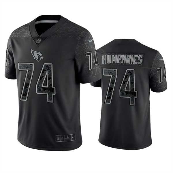 Men's Arizona Cardinals #74 D.J. Humphries Black Reflective Limited Stitched Football Jersey,We sell and wholesale Men's Arizona Cardinals #74 D.J. Humphries Black Reflective Limited Stitched Football Jersey on line form chian!